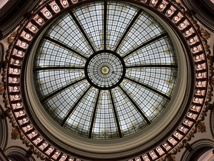 The Cleveland Trust Company building dome